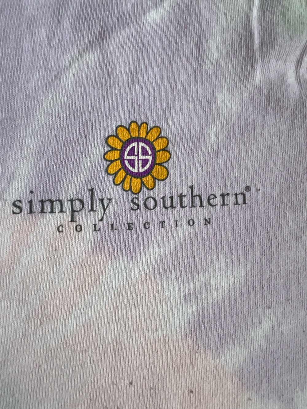 Simply Southern T-Shirt Grow Through What You Go Through Tie Dye S - Picture 4 of 6
